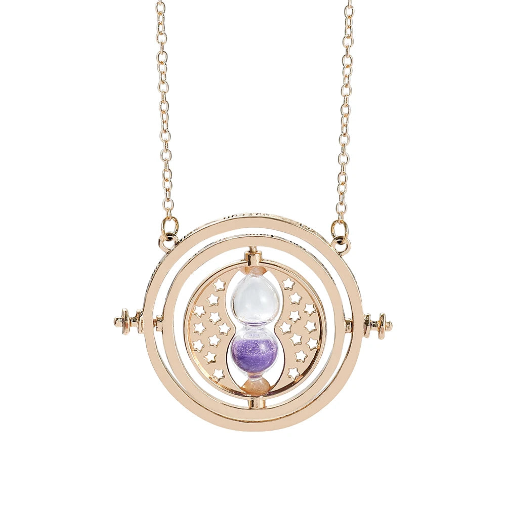 Harry Potter Time Turner Hourglass Pendant Necklace - Image 10