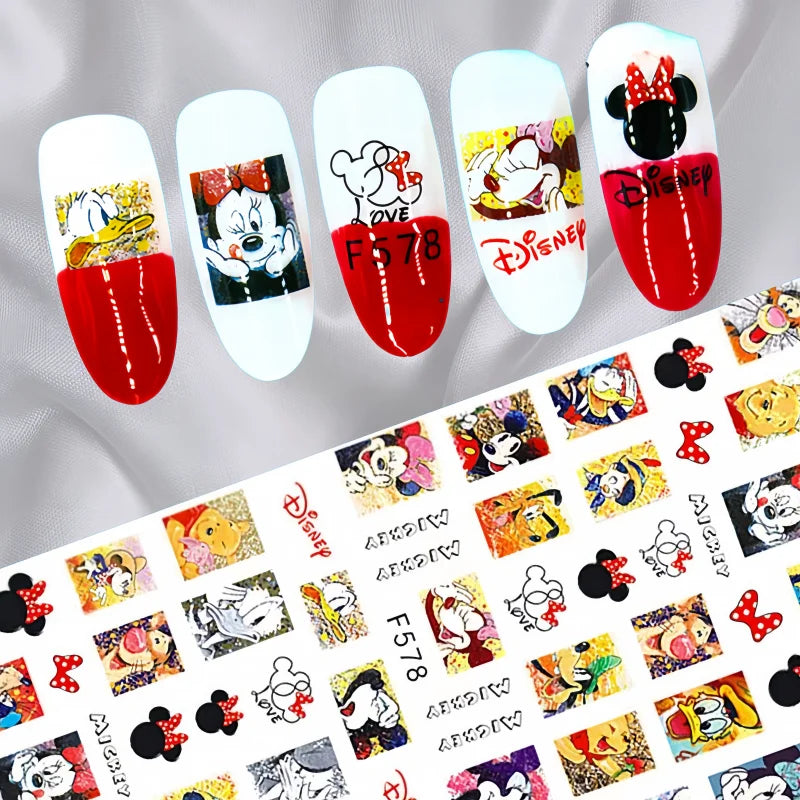 Miniso Harry Potter & Cartoon Nail Stickers - Image 34