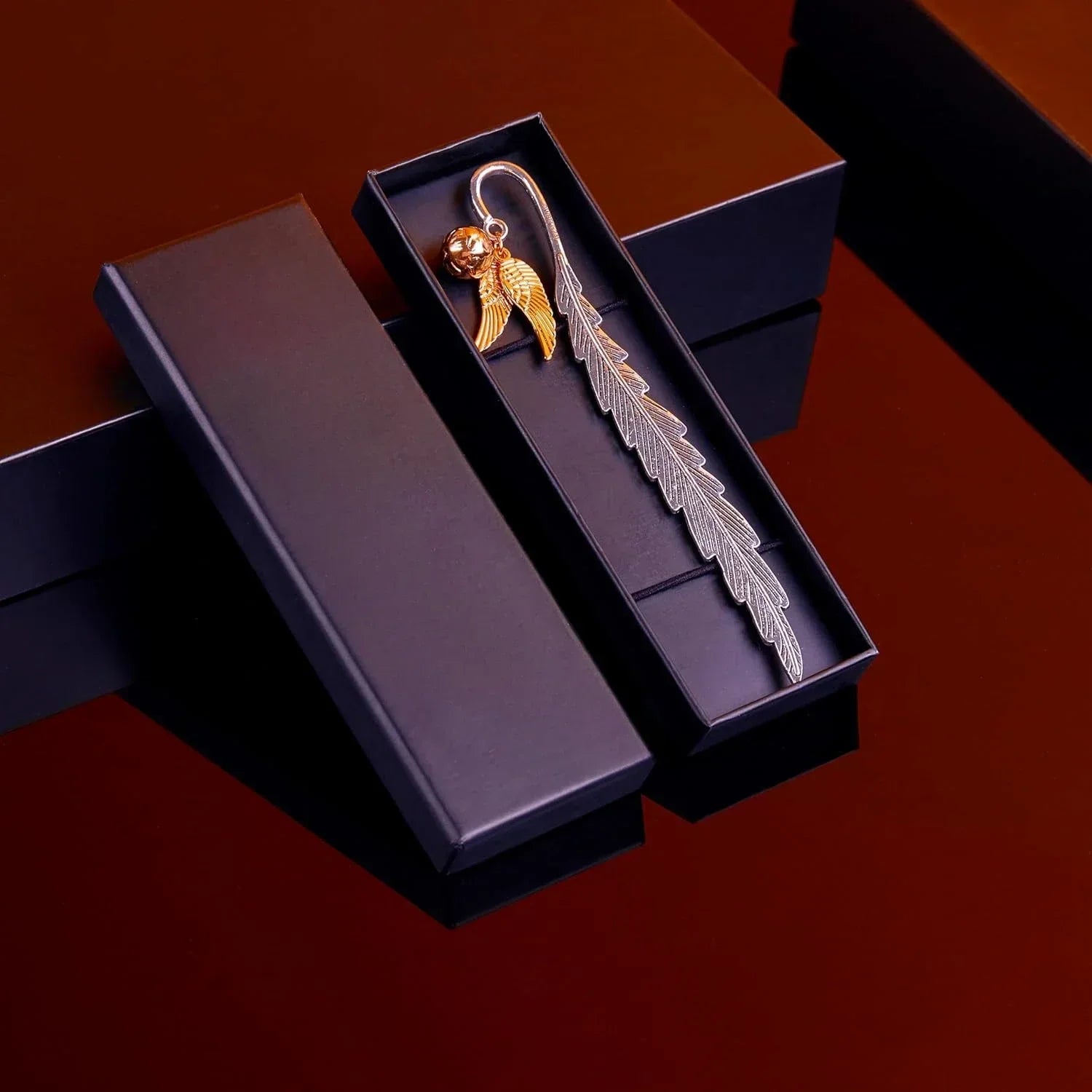 Golden Snitch Metal Charm Bookmark - Image 2