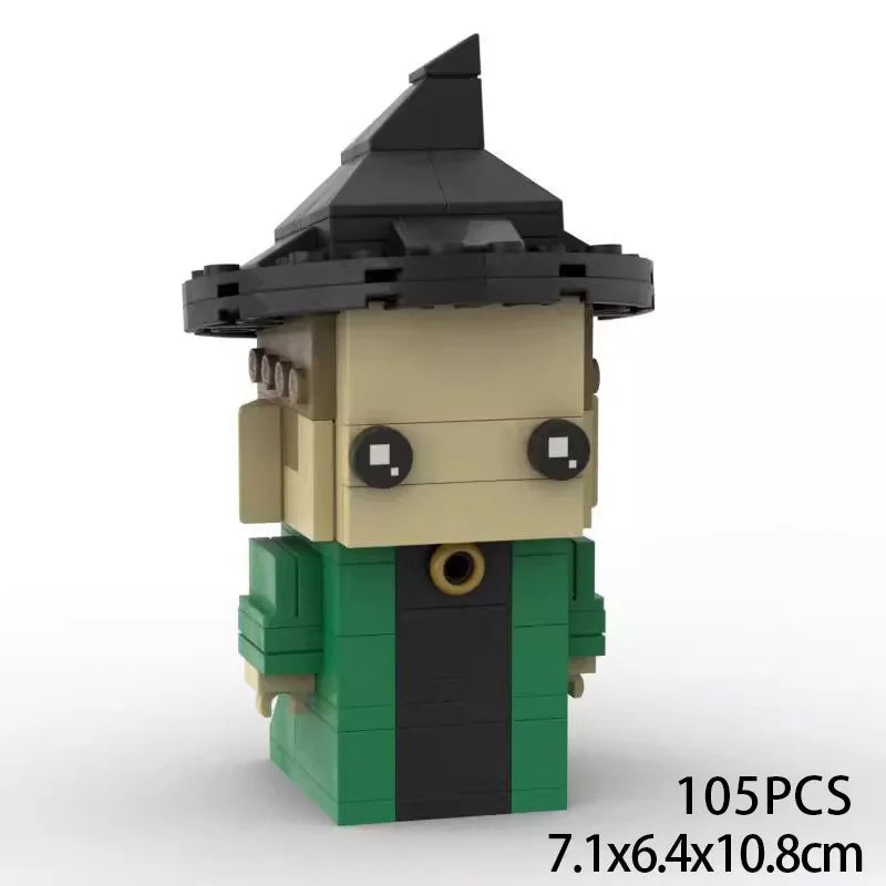GSBAN Brickheadz Magic School Wizard Figures - Image 30