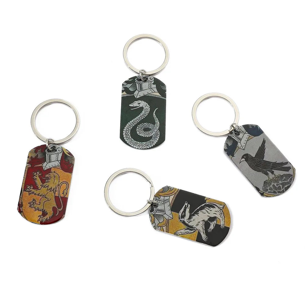 Harry Potter Double-Sided Metal Keychain - Image 3