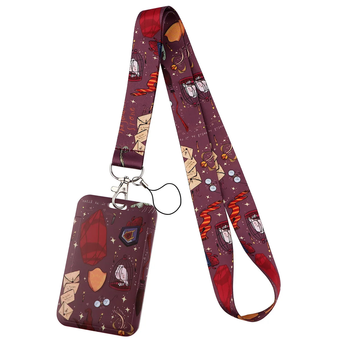 Harry Potter School of Witchcraft and Wizardry Hanging Neck Keychain - Image 3