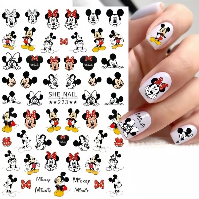 Miniso Harry Potter & Cartoon Nail Stickers - Image 56