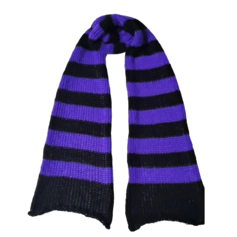 Soft Thick Knit Long Scarf - Image 11
