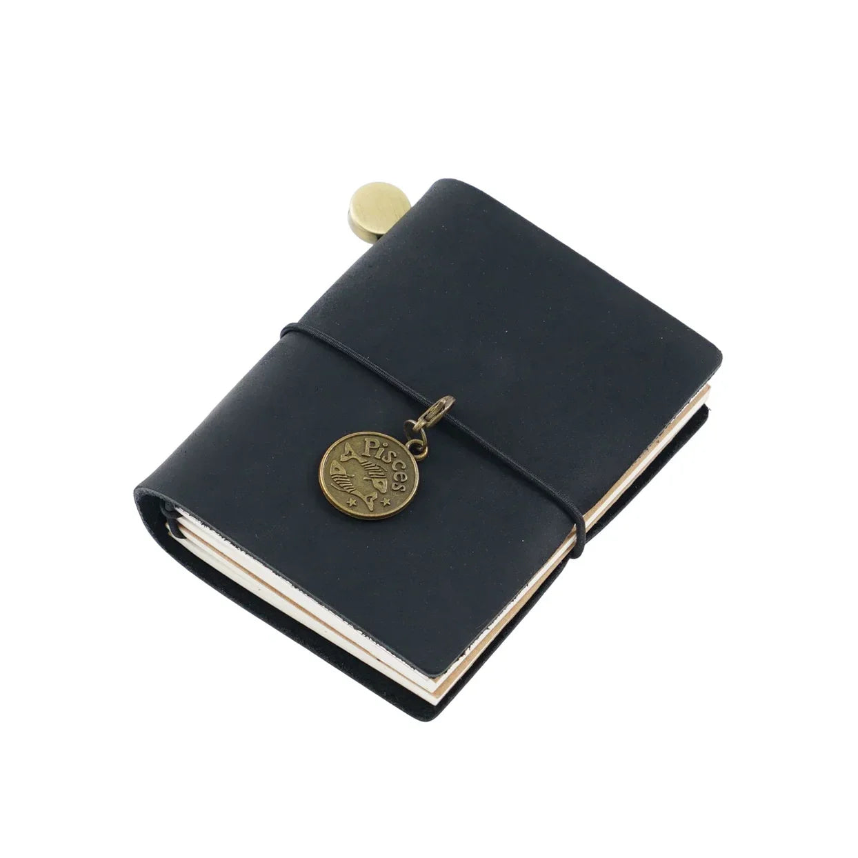 Genuine Leather Mini Travel Notebook - Image 17