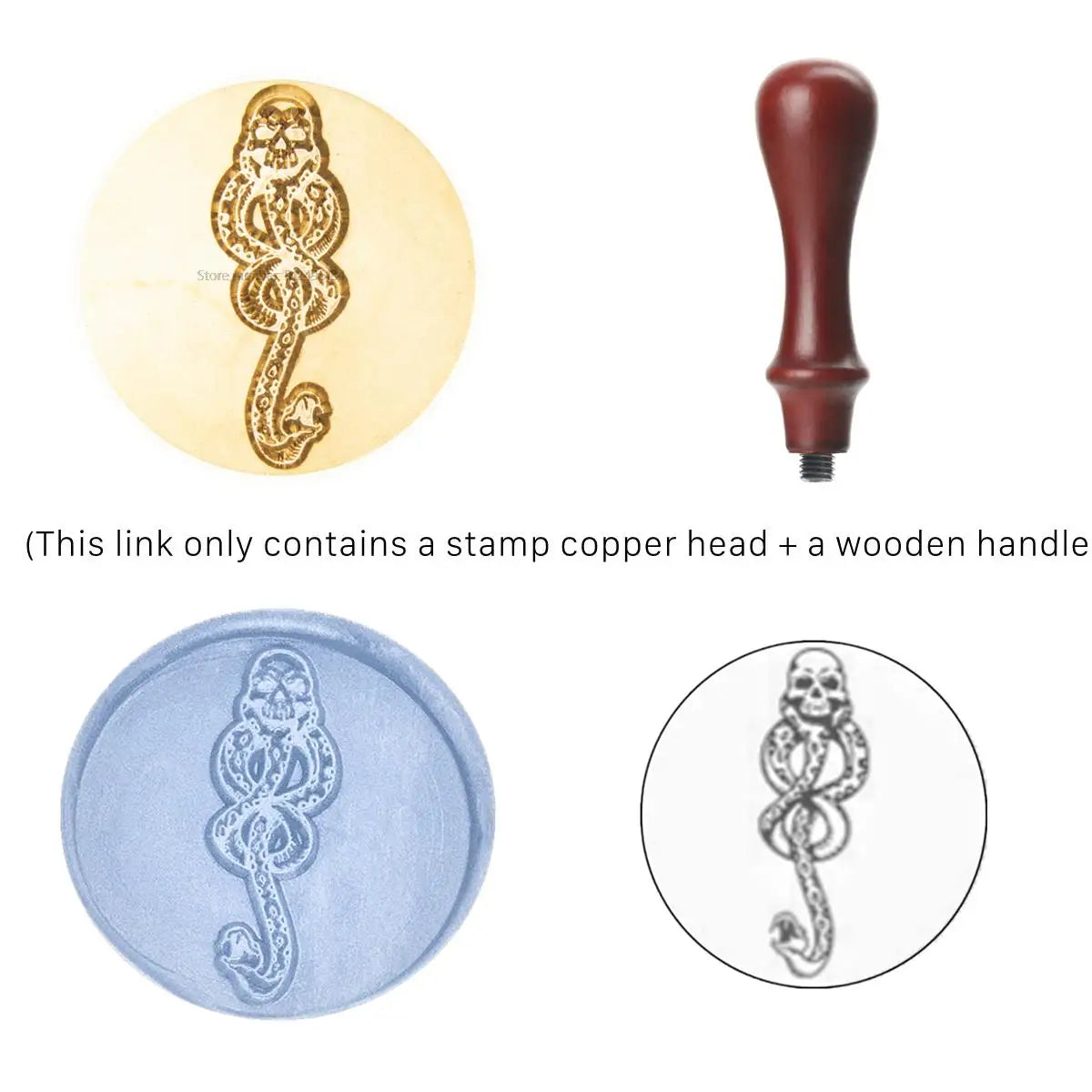 30mm Sealing Wax Stamp - Image 42