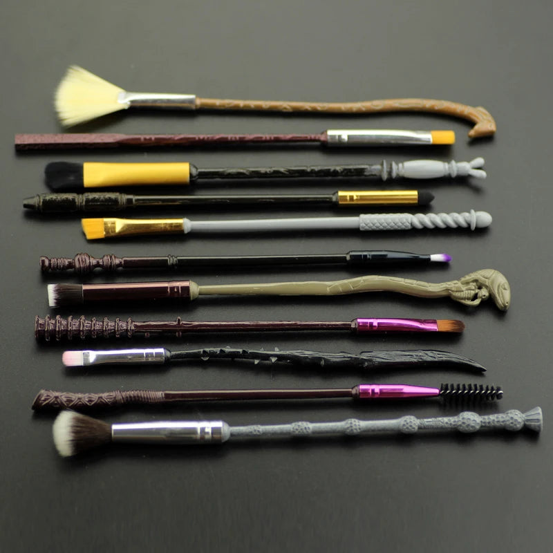 11pcs/set Harry Potter Magic Wand Makeup Brush Set - Image 3