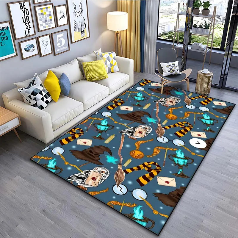 Magic Hat & Wand Floor Rug - Image 9