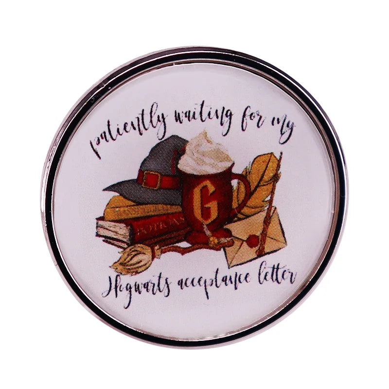 Magic Movie Novel Series Metal Badge - Image 7