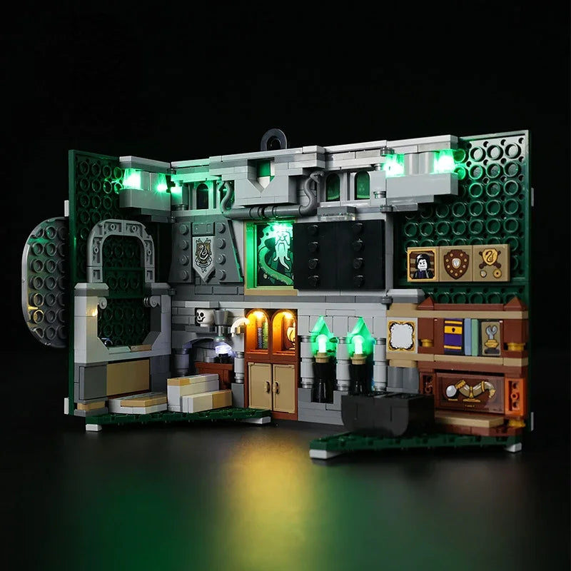 No Model LED Light Kit for Slytherin House Banner 76410 - Image 3