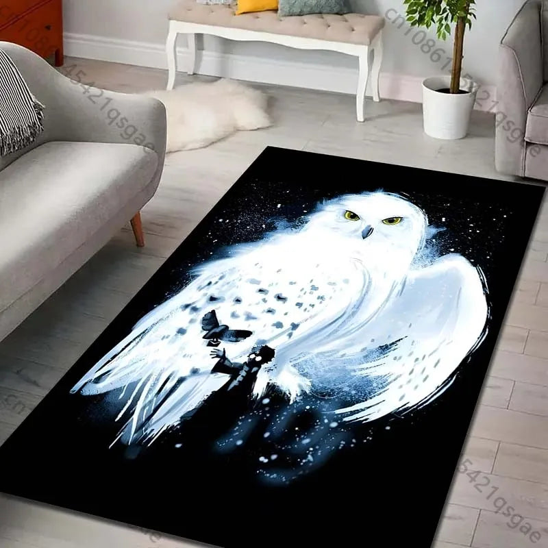 Magic Academy Owl Print Rug - Image 15