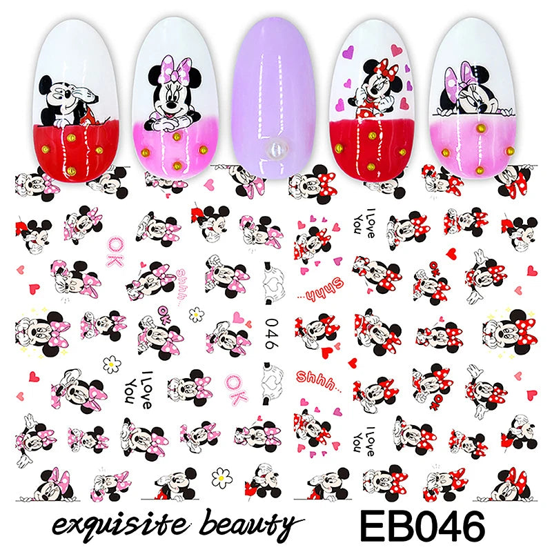 Miniso Harry Potter & Cartoon Nail Stickers - Image 48