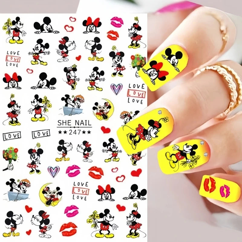 Miniso Harry Potter & Cartoon Nail Stickers - Image 53