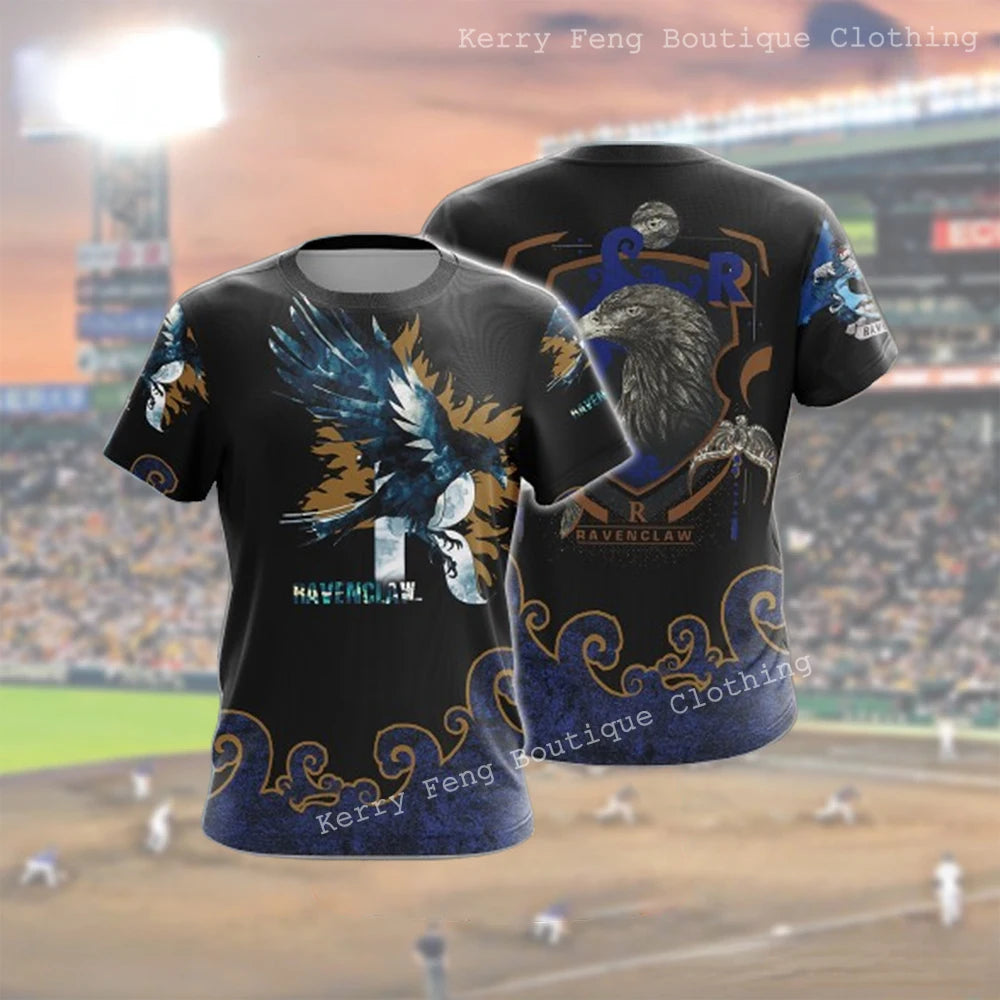 Hogwarts 3D Printing Men's T-Shirt - Image 5