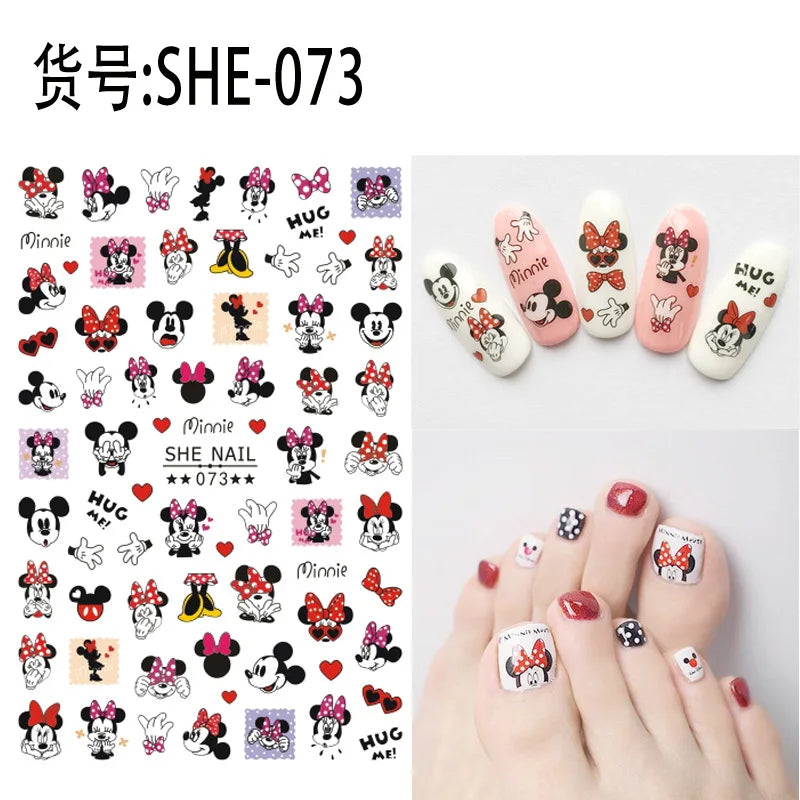 Miniso Harry Potter & Cartoon Nail Stickers - Image 43