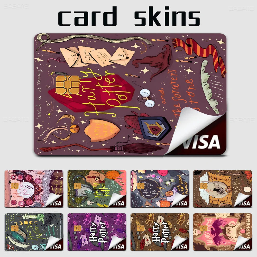 Harry Potter Anime Card Stickers