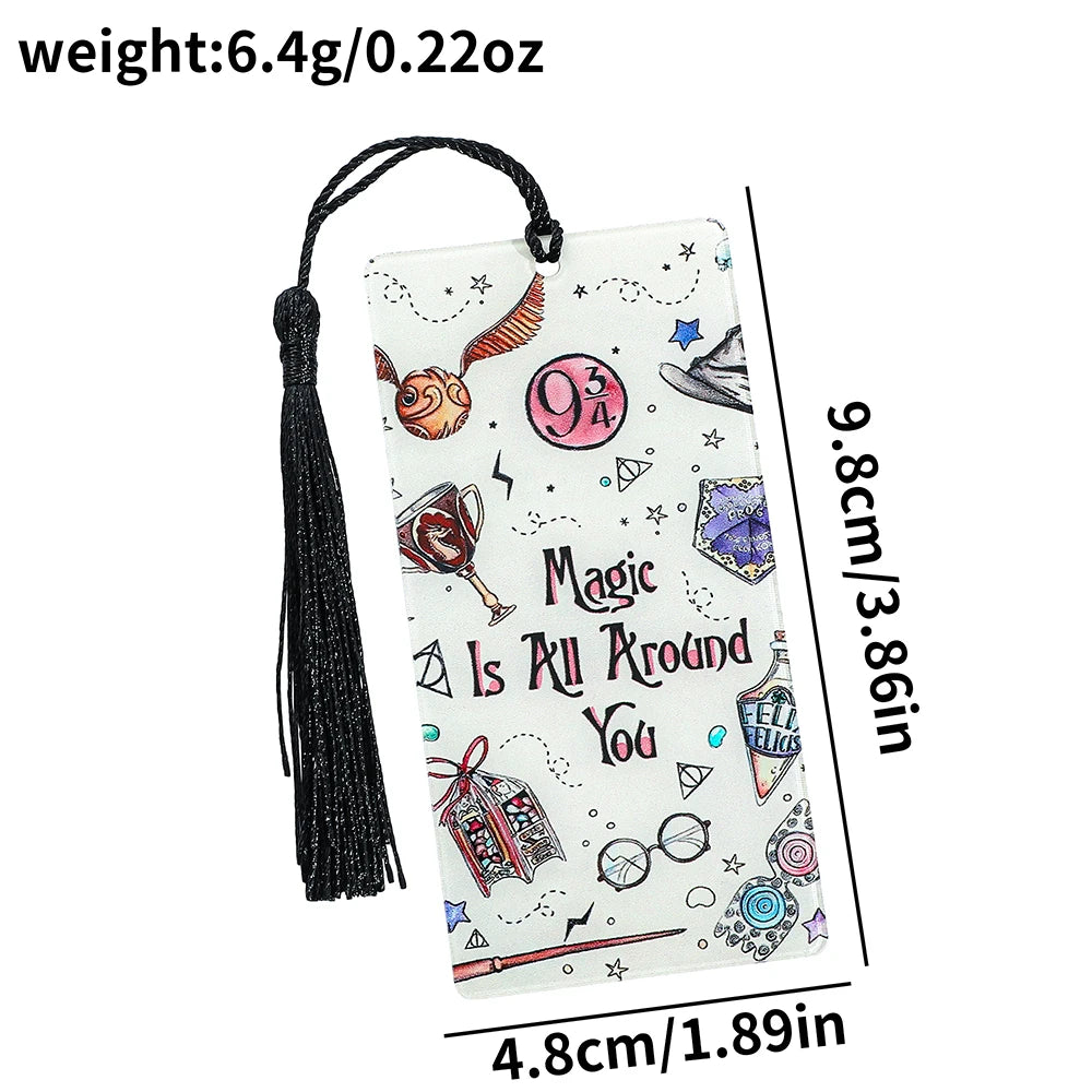 Magical Literature Harry Potter Acrylic Bookmarks - Image 16