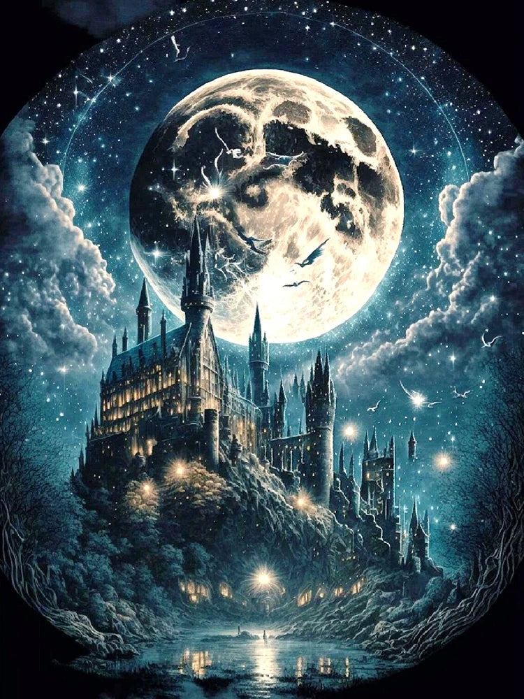 Harry Potter Magic School 5D DIY Diamond Painting - Image 22