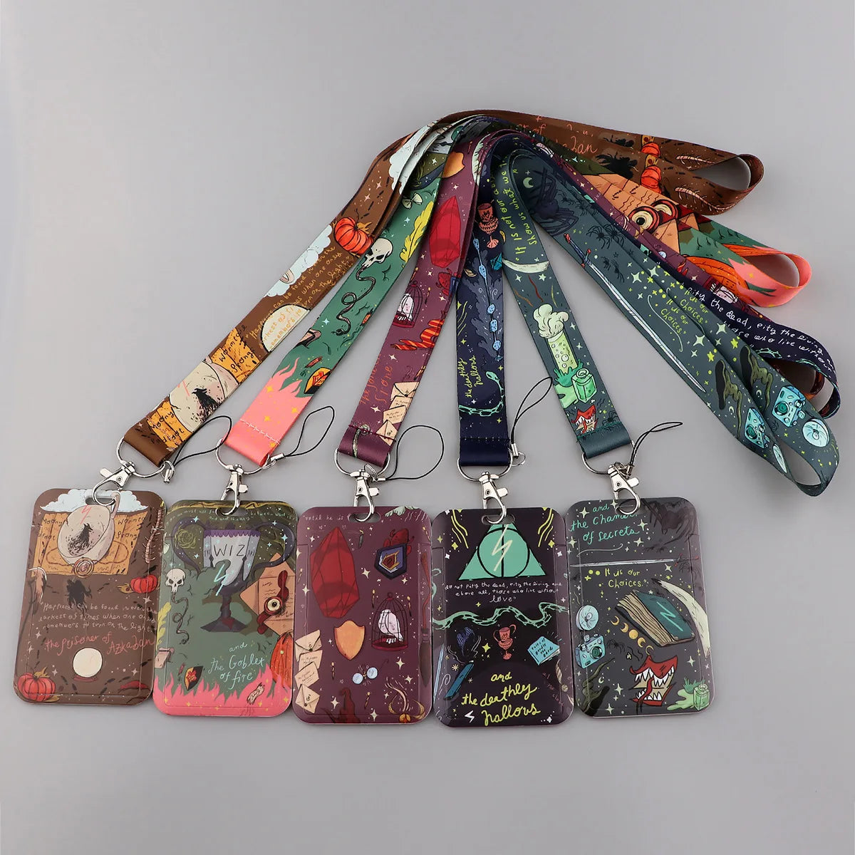 Harry Potter School of Witchcraft and Wizardry Hanging Neck Keychain