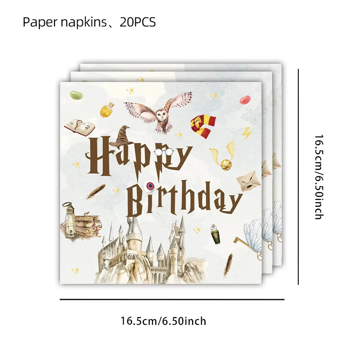 Magic School Birthday Party Decoration Set - Image 18