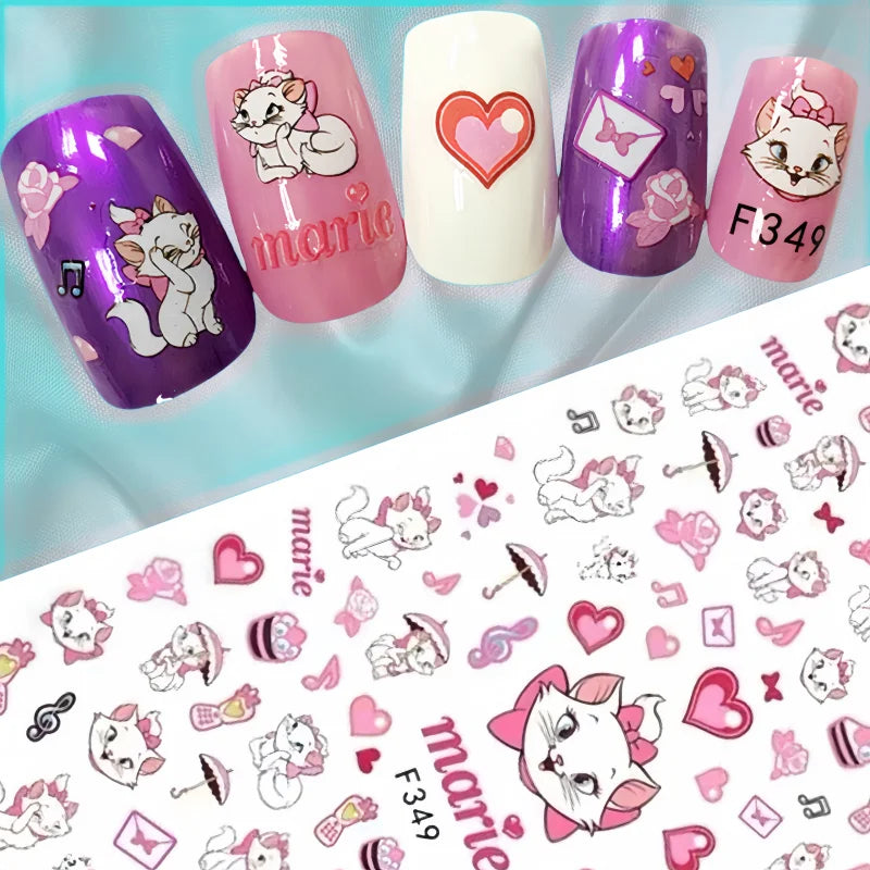 Miniso Harry Potter & Cartoon Nail Stickers - Image 24