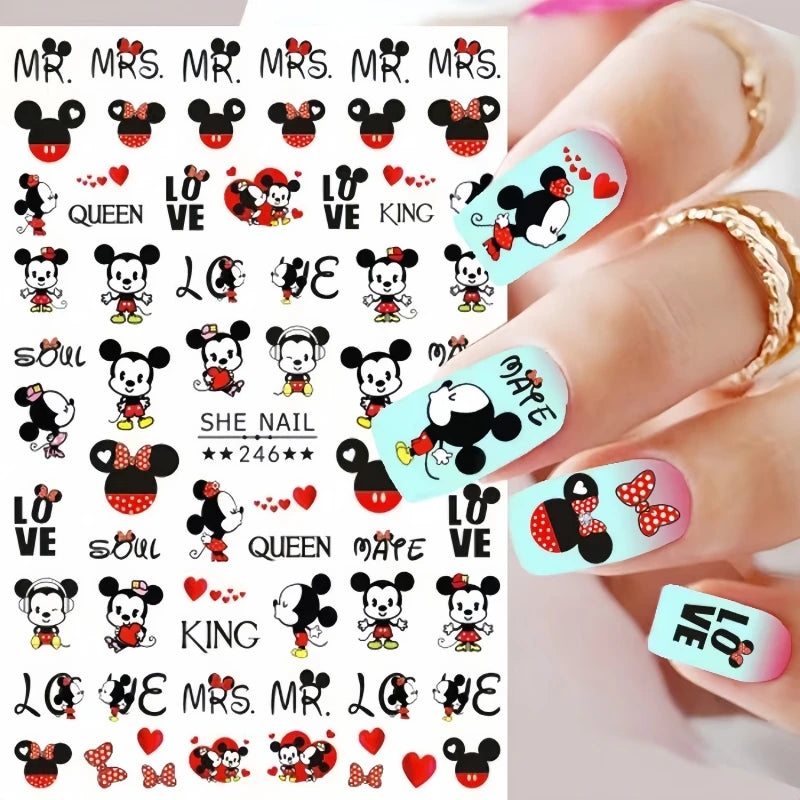 Miniso Harry Potter & Cartoon Nail Stickers - Image 77