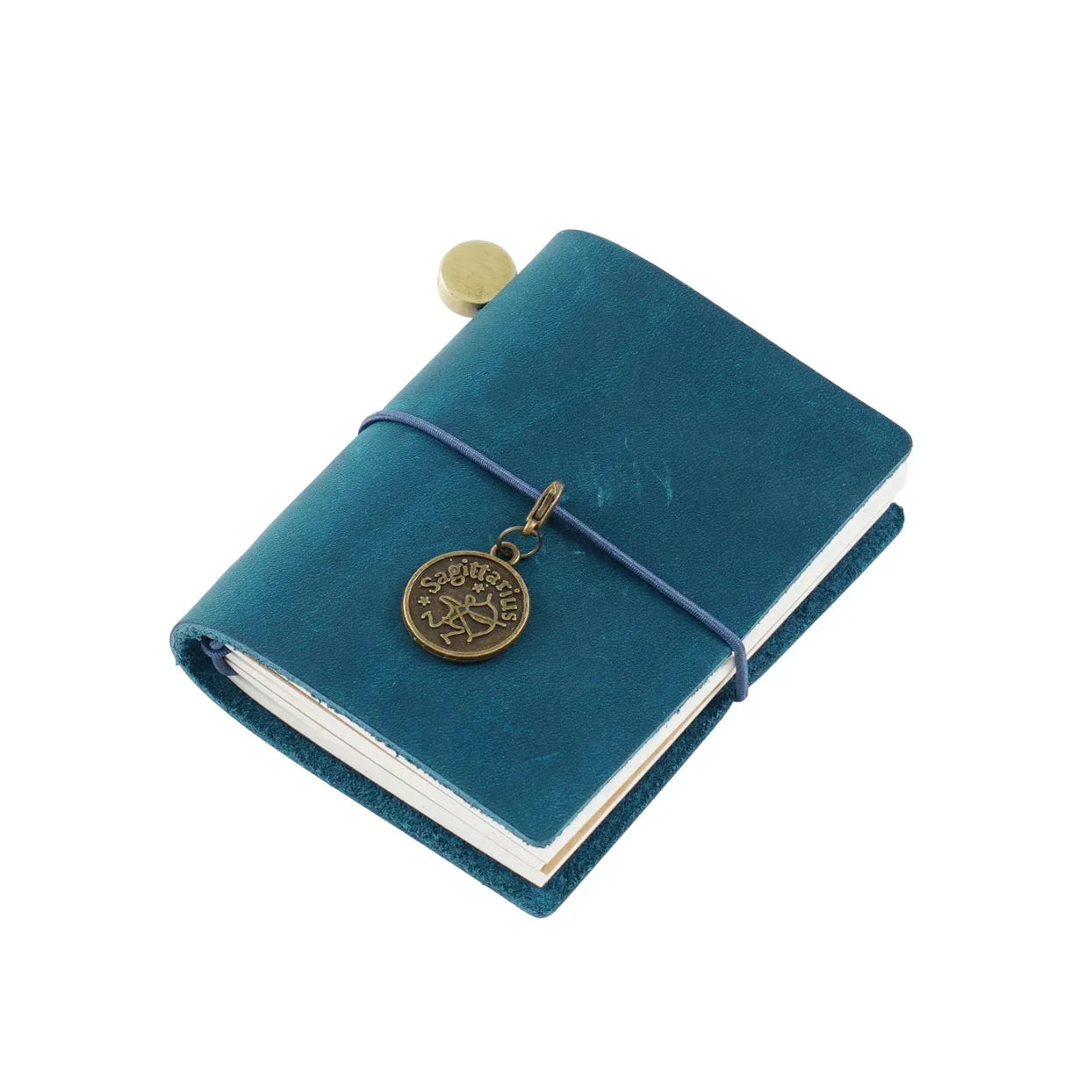 Genuine Leather Mini Travel Notebook - Image 11