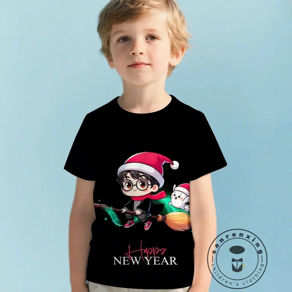 Harry Potter 3D Printed T-Shirt for Kids - Image 8