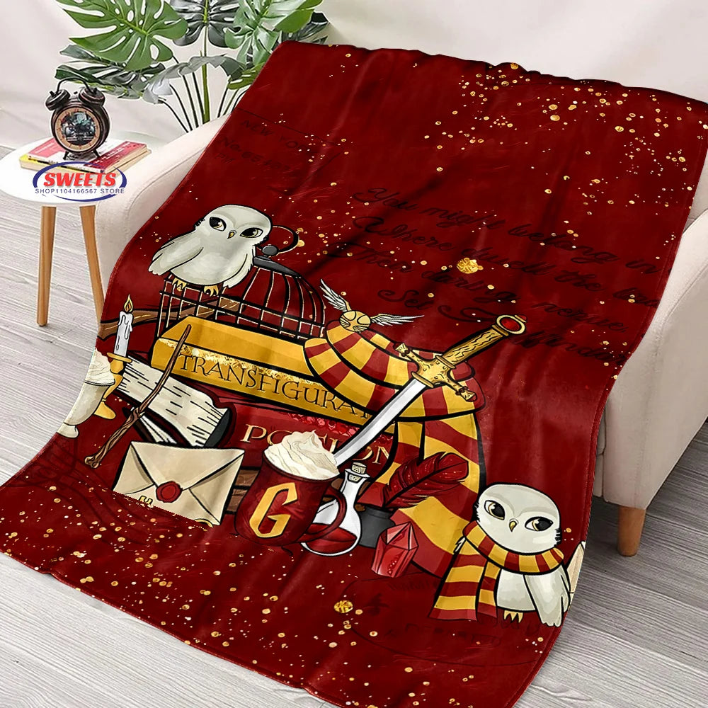 Magic Props Pattern Flannel Blanket - Image 3