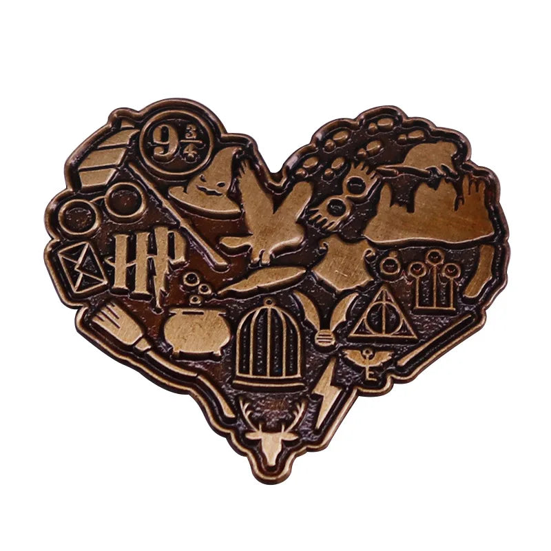 Magic Movie Novel Series Metal Badge - Image 21