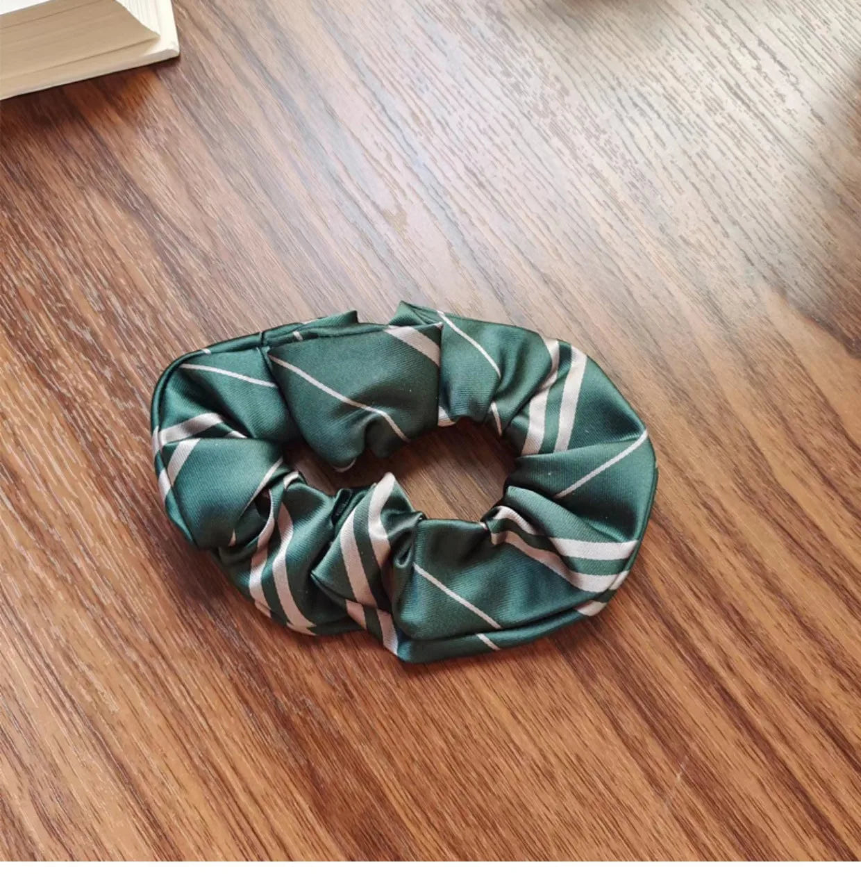 Wizard Magic Stripe School Slytherin Hair Scrunchie - Image 14