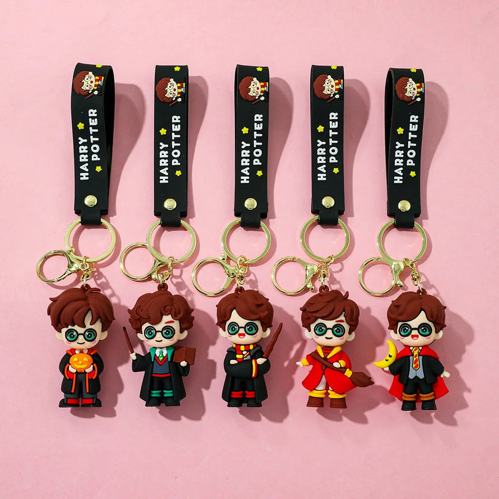 2025 Cartoon Harri Cute Magician Keychain