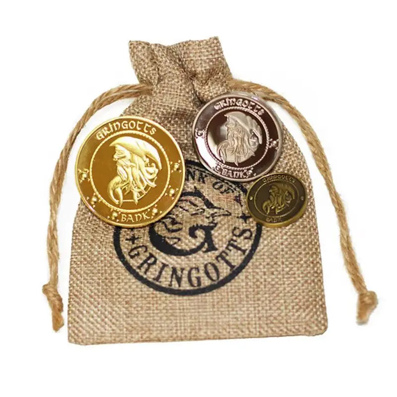 Harry Potter Gringotts Commemorative Coin & Badge Set - Image 5