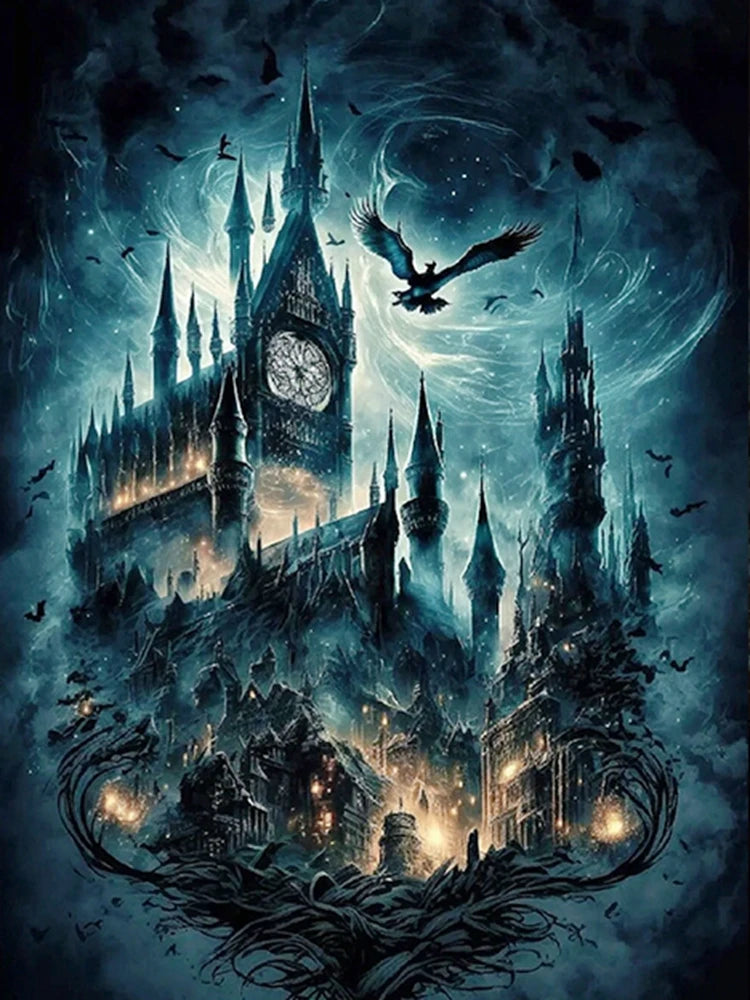 Harry Potter Magic School 5D DIY Diamond Painting - Image 17