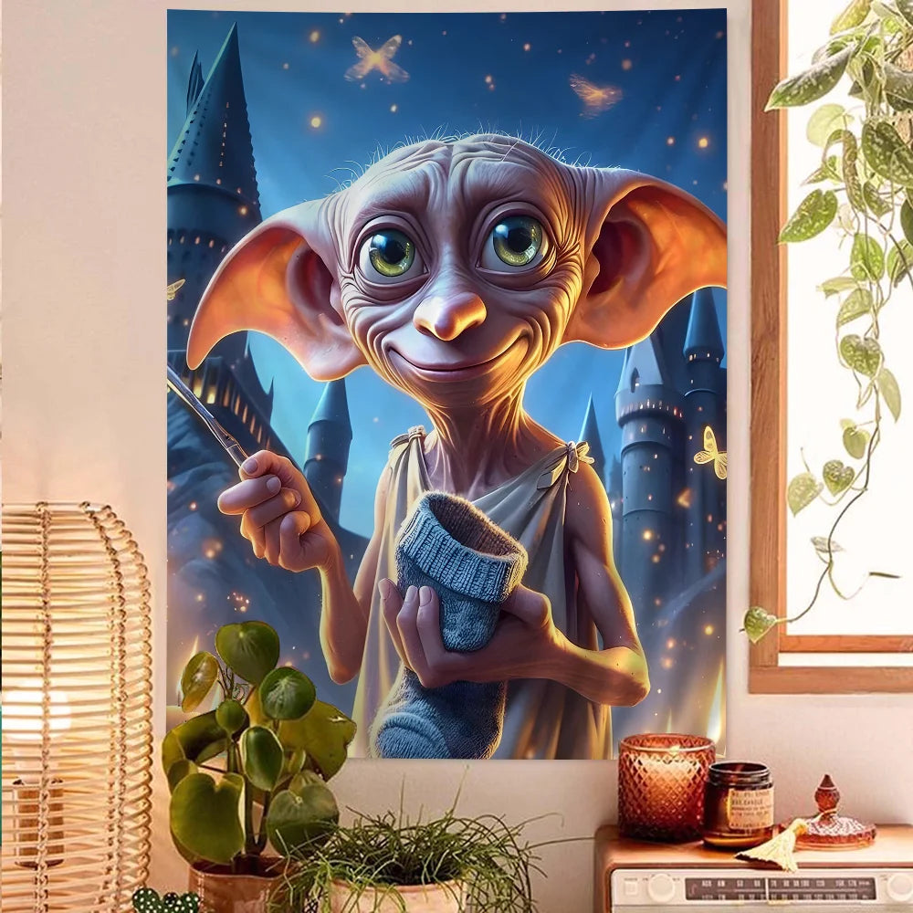 Diamond Painting Dobby & Hogwarts Tapestry - Image 13