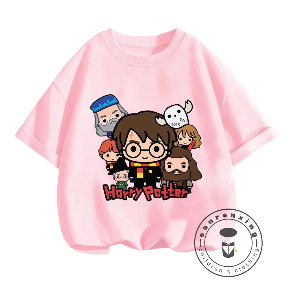 Harry Potter Kawaii Anime T-Shirt for Kids - Image 10