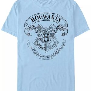 Men's Hogwarts Crest Short Sleeve Crew T-shirt
