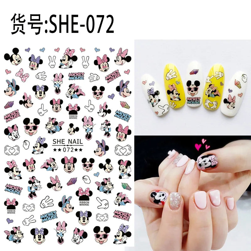 Miniso Harry Potter & Cartoon Nail Stickers - Image 57