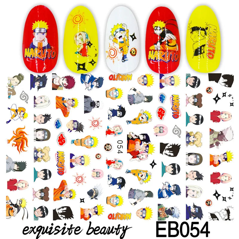 Miniso Harry Potter & Cartoon Nail Stickers - Image 16