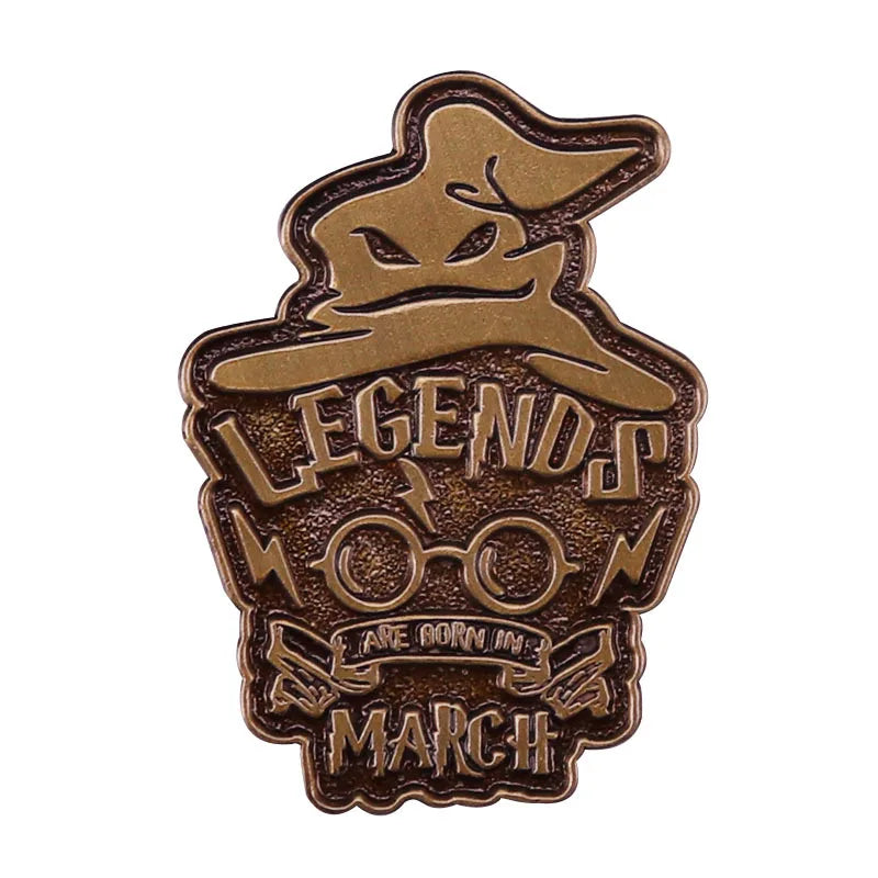 Magic Movie Novel Series Metal Badge - Image 17