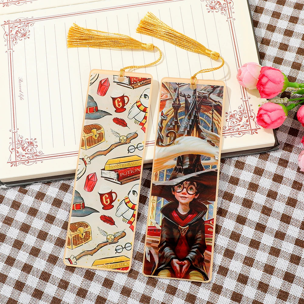 Simple Harry Potter Acrylic Bookmark - Image 3