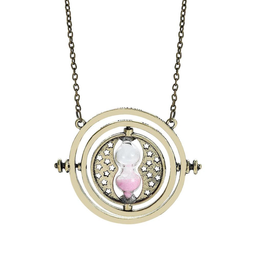 Harry Potter Time Turner Hourglass Pendant Necklace - Image 8