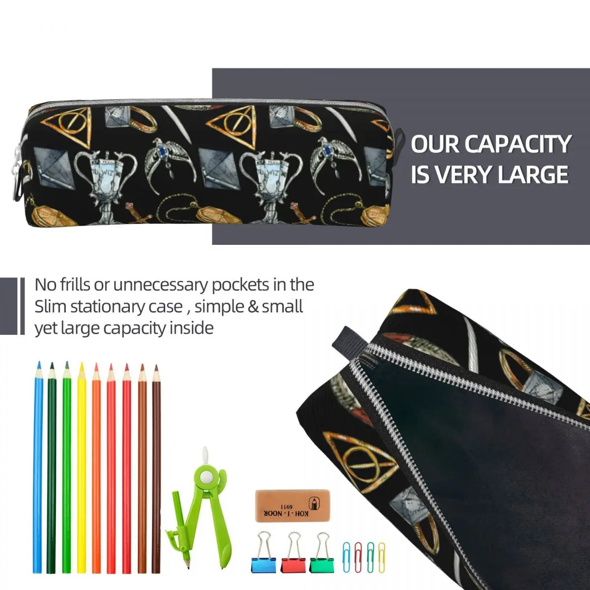 Harries Magic World Pencil Case - Image 6