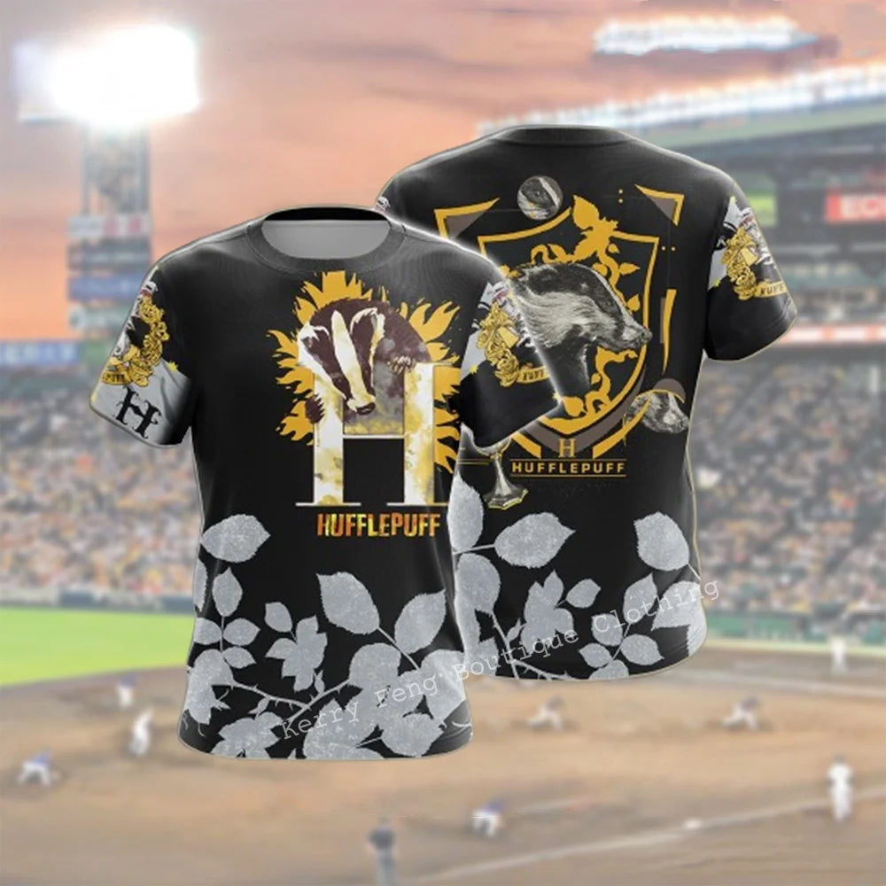 Hogwarts 3D Printing Men's T-Shirt - Image 6