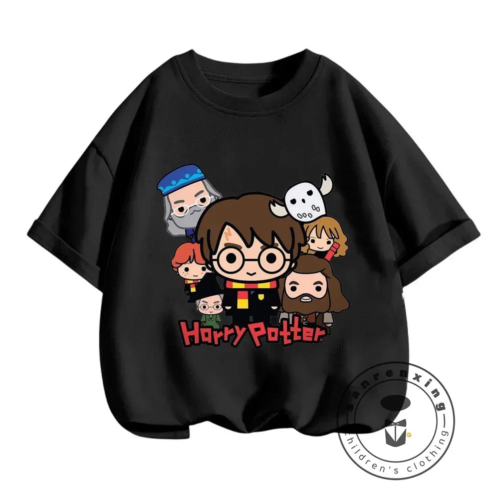 Harry Potter Kawaii Anime T-Shirt for Kids - Image 9