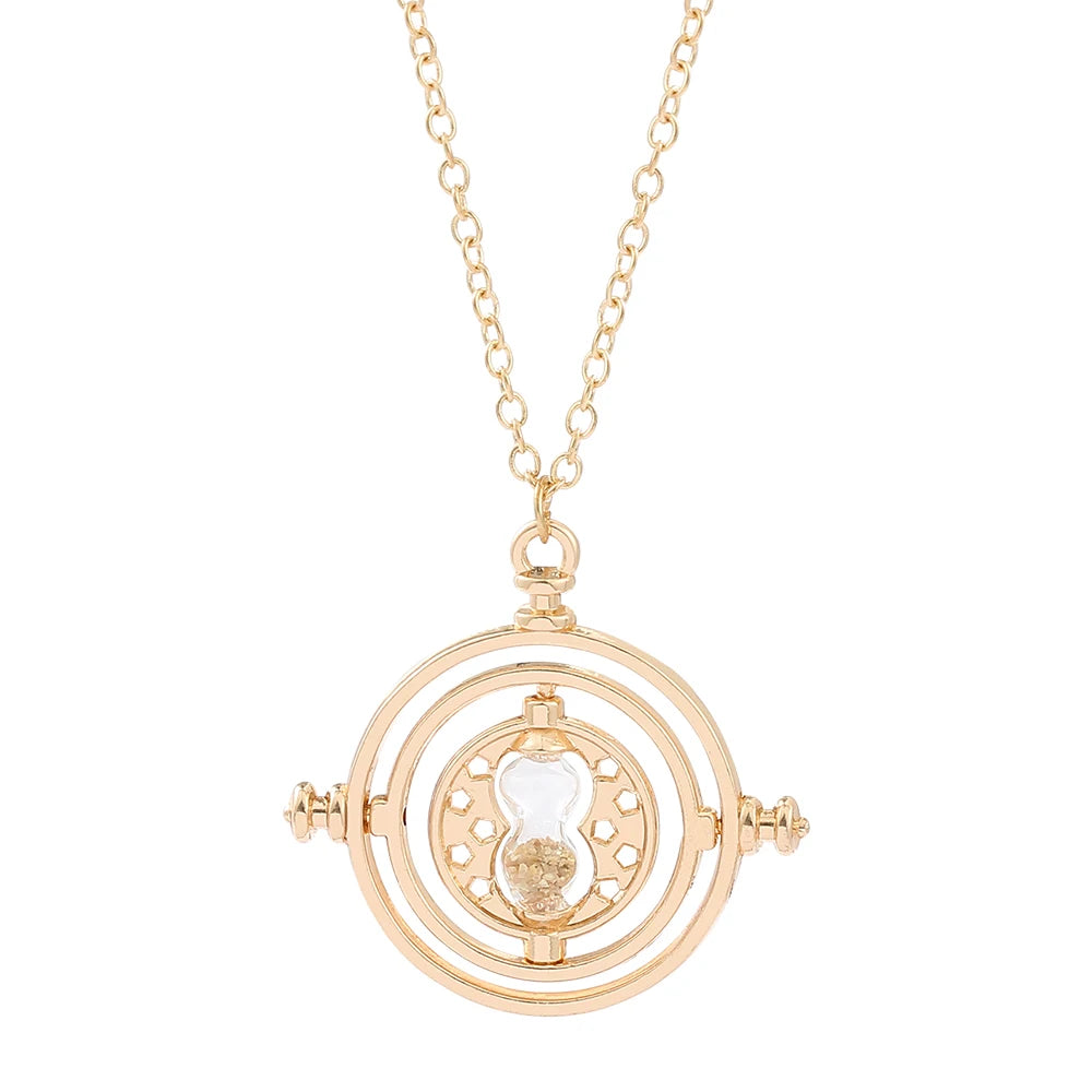Harry Potter Time Turner Hourglass Pendant Necklace - Image 11