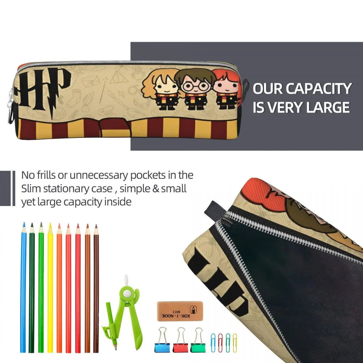 Harry Potter Magic School Pencil Case - Image 6