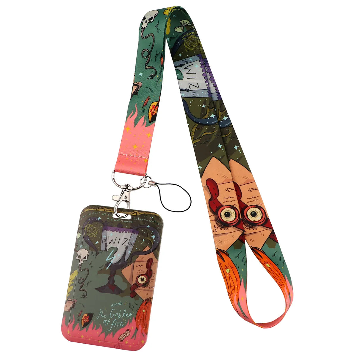 Harry Potter School of Witchcraft and Wizardry Hanging Neck Keychain - Image 2