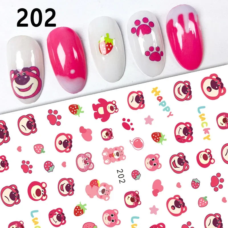 Miniso Harry Potter & Cartoon Nail Stickers - Image 80