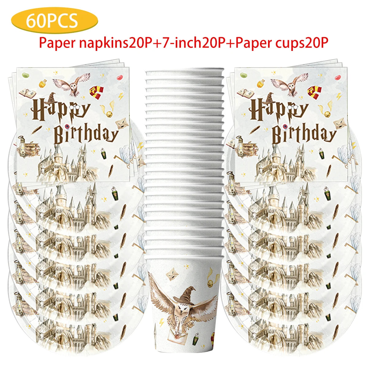 KAYOU Harry Potter Birthday Party Decoration Set - Image 4